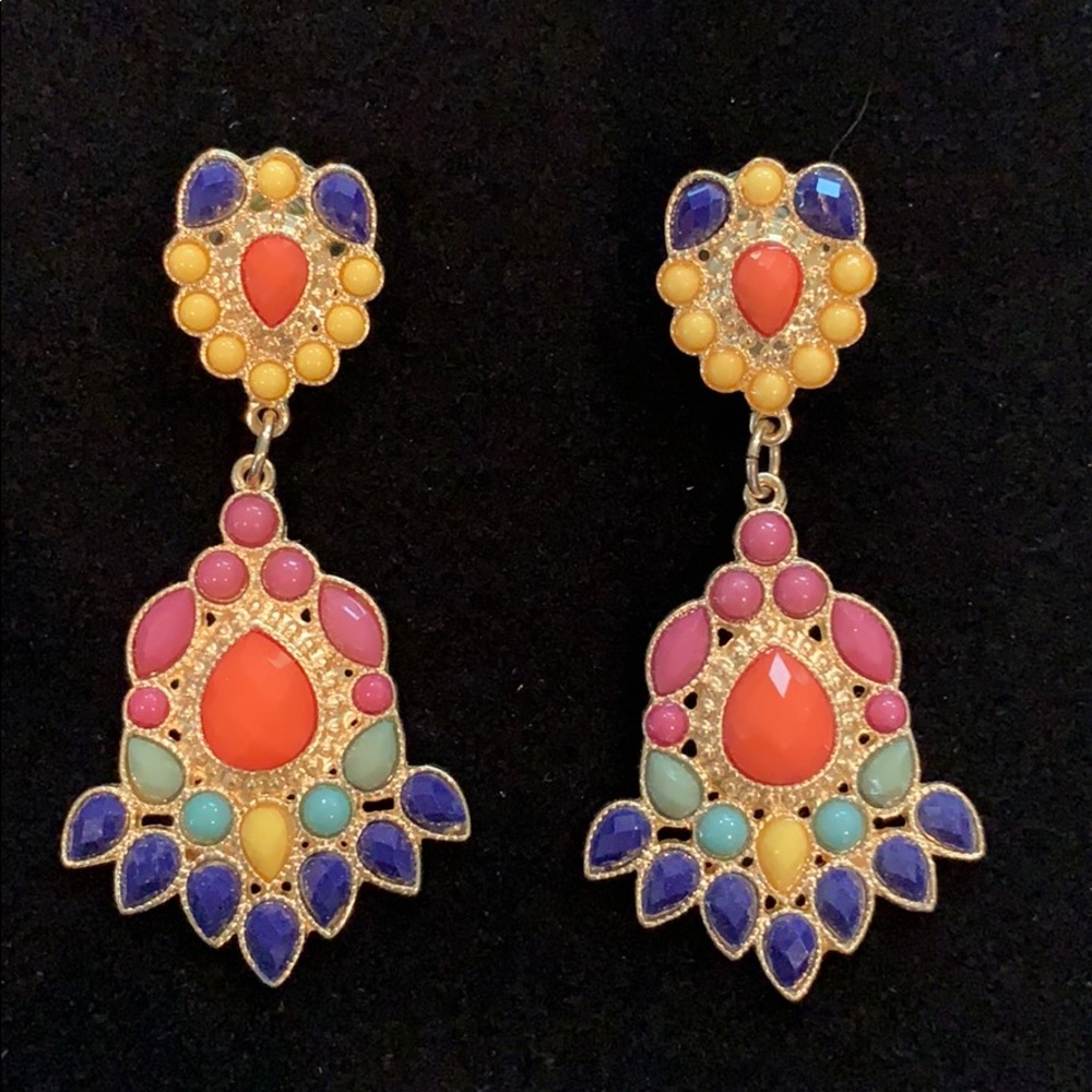Multicolored earrings